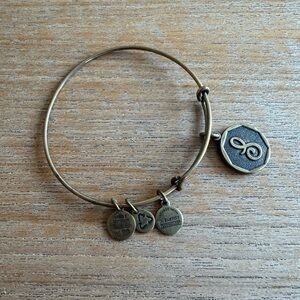 Alex and Ani S Charm Bracelet Gold